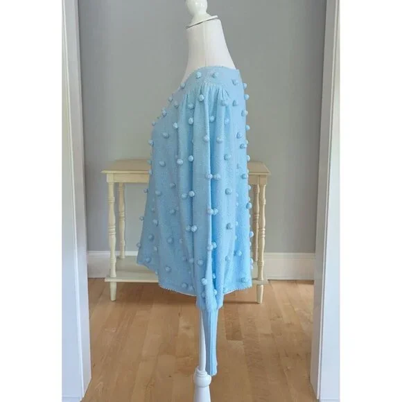 Lilly Pulitzer Kippa Sweater Ravello Blue Size Large - Picture 5 of 12